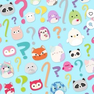 Squishmellow mystery box bundle 5 brand new with tag 8" squishmellow was nwt